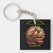 Fiery valor ingewikkeld heldhaftig ontwerp van bra sleutelhanger (Voorkant)