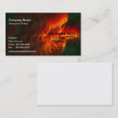 Fiery Vist Fly Visitekaartjes (Voorkant / Achterkant)