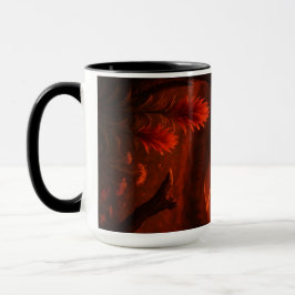 Fiery Volcano Mok – Bold Coffee Cup voor Natuur.