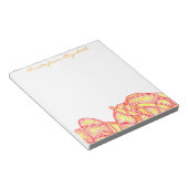 Fiery Waves Notitieblok (Schuin)