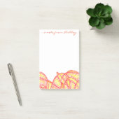 Fiery Waves Post-it® Notes (Kantoor)