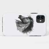 Fiery Wild Horse Case-Mate iPhone Case (Achterkant (horizontaal))