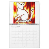 FieryStarCat-kalender Kalender (Feb 2027)