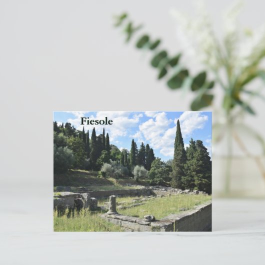 Fiesole-briefkaart Briefkaart (Staand voorkant)