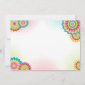 Fiesta 21e verjaardag uitnodiging Nacho Gemiddeld  (Achterkant)