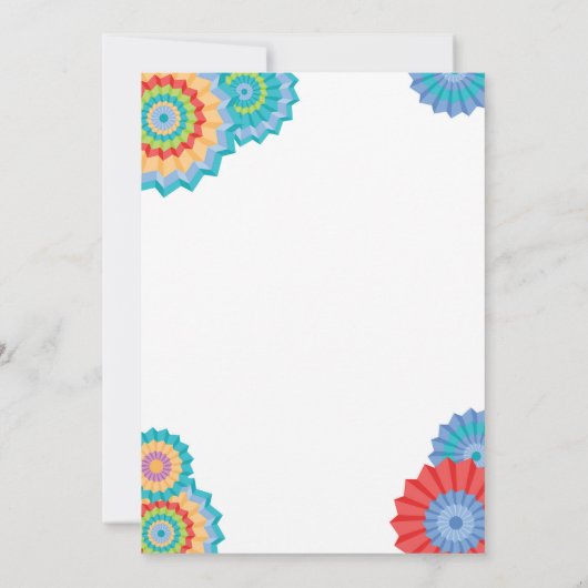 Fiesta 21st Birthday Invitation Nacho Gemiddelde 2 Kaart (Achterkant)