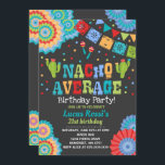 Fiesta 21st Birthday Invitation Nacho Gemiddelde 2 Kaart<br><div class="desc">Birthday Fiesta Invitation. 
Alle design zijn © PIXEL PERFECTION PARTY LTD</div>