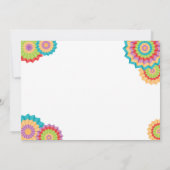 Fiesta 21st Birthday Invitation Nacho Gemiddelde 2 Kaart (Achterkant)