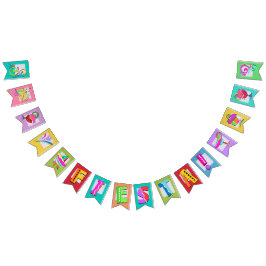 FIESTA 2 Swallowtail Pennant Banner