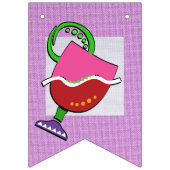 FIESTA 2 Swallowtail Pennant Banner (Derde vlag)