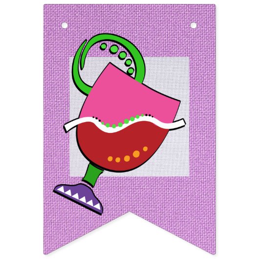 FIESTA 2 Swallowtail Pennant Banner (Derde vlag)