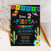Fiesta 2e uitnodiging van de verjaardag