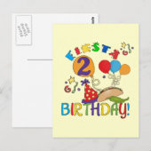 Fiesta 2e Verjaardag T shirten en geschenken Briefkaart (Voorkant / Achterkant)