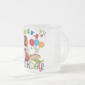 Fiesta 2e Verjaardag T shirten en geschenken Matglas Koffiemok (Voorkant rechts)