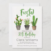 Fiesta 30e verjaardag uitnodiging (Voorkant)