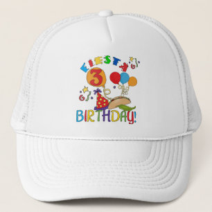 Fiesta 3e verjaardag T-shirts en geschenken Trucker Pet