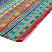 Fiesta 6 x 7 Deco glazen snijplank (Hoek)