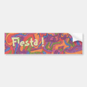 Fiesta, Abstract Bumpersticker (Voorkant)