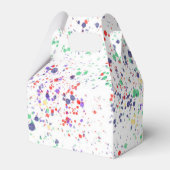 Fiesta Accordion Dansende Birthday Party Bedankdoosjes (Achterkant)