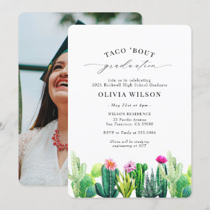 Fiesta Afstuderen Taco'Bout Cactus Kaart