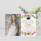 Fiesta Afstuderen Uitnodiging (Staand voorkant)