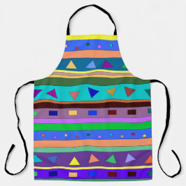 Fiesta Allover Print Schort