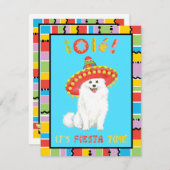 Fiesta American Eskimo Dog Kaart (Voorkant / Achterkant)