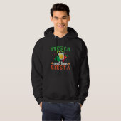 Fiesta And Then Siesta Mexico Mexican Cinco de May Hoodie (Voorkant volledig)