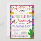 Fiesta Appreciation Invitation Kaart (Voorkant)