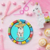 Fiesta Aussie Papieren Bordje (Feest)