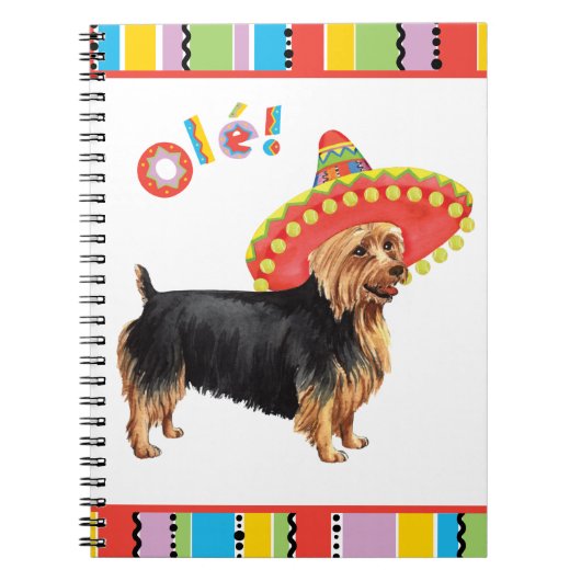 Fiesta Australian Terrier Notitieboek (Voorkant)