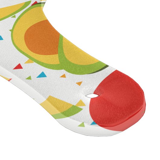 Fiesta Avocado Salad Pattern Snijplank (Hoek)