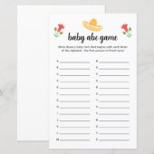 Fiesta Baby ABC Spel (Voorkant / Achterkant)