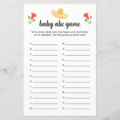 Fiesta Baby ABC Spel (Voorkant)