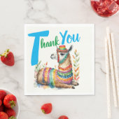 Fiesta Baby Boy Muchacho Douche Partyware Llama Servet (Insitu)