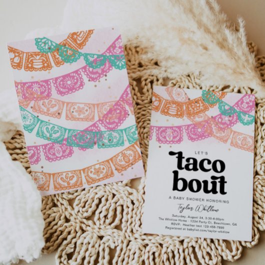Fiesta Baby Douche Uitnodigingen
