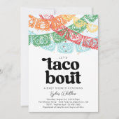 Fiesta Baby Douche Uitnodigingen (Voorkant)