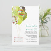 Fiesta-Baby of -Vrijgezellenfeest per post Kaart (Staand voorkant)