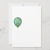 Fiesta-Baby of -Vrijgezellenfeest per post Kaart (Achterkant)