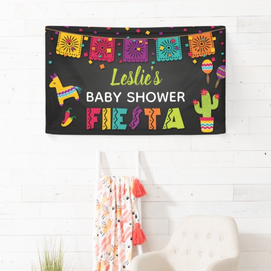 Fiesta Baby shower Banner (Insitu)
