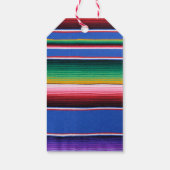 Fiesta Baby Shower Bedank Tag - Bloemensombrero Cadeaulabel (Achterkant)