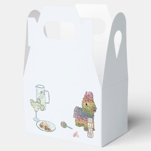 Fiesta Baby shower Bedankdoosjes (Geopend)