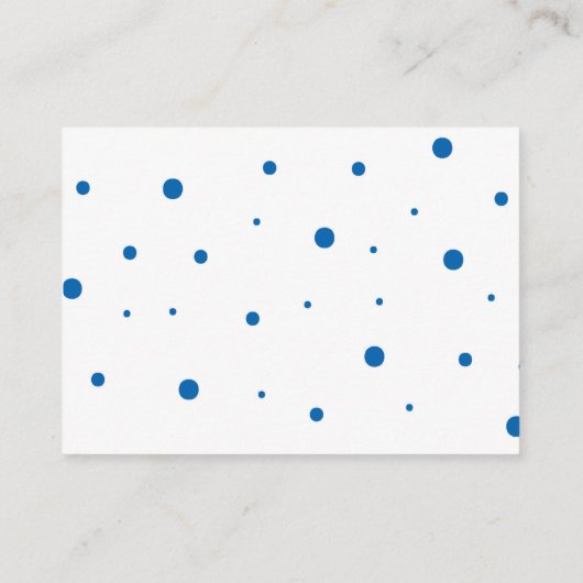 Fiesta Baby shower Diaper Raffle Ticket Informatiekaartje (Achterkant)