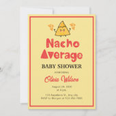 Fiesta Baby shower Invitation Nacho Gemiddelde Sho Kaart (Voorkant)