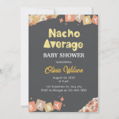 Fiesta Baby shower Invitation Nacho Gemiddelde Sho Kaart (Voorkant)
