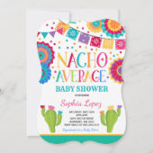 Fiesta Baby shower Invitation Nacho Gemiddelde Sho Kaart (Voorkant)