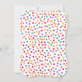 Fiesta Baby shower Invitation Nacho Gemiddelde Sho Kaart (Achterkant)