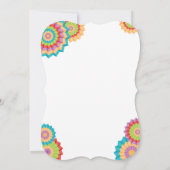 Fiesta Baby shower Invitation Nacho Gemiddelde Sho Kaart (Achterkant)