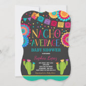 Fiesta Baby shower Invitation Nacho Gemiddelde Sho Kaart (Voorkant)