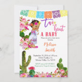 Fiesta Baby shower Invitation Taco Bout A Baby Kaart (Voorkant)